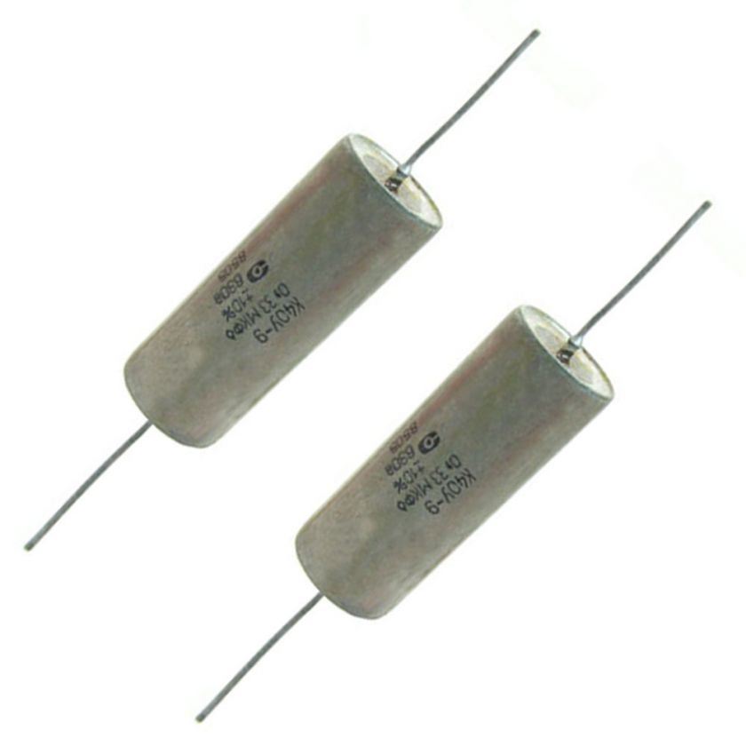 630V 0.33uf .33uf Paper in oil PIO K40Y 9 capacitors. 2 pcs  