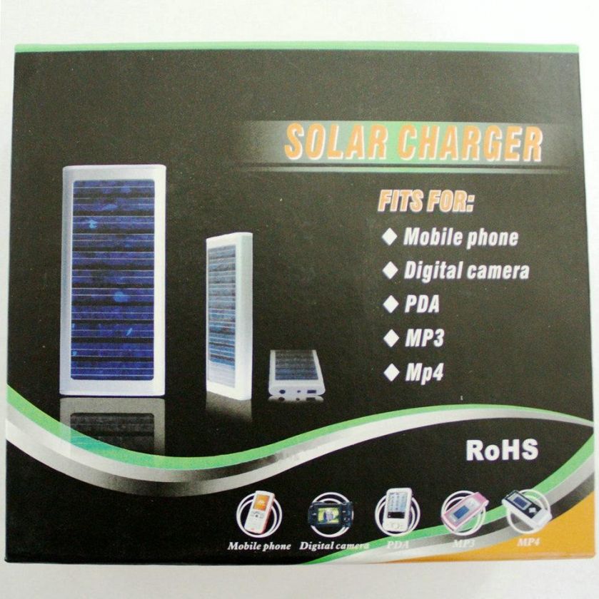 1350mAh Solar Charger Charge For Phone Camera Ipod   