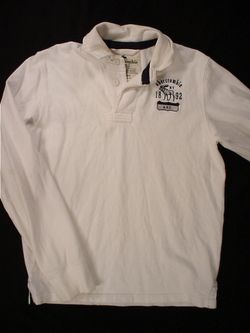 ABERCROMBIE & FITCH Embroidered Shirt (Youth XL)  