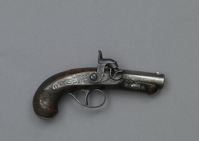 Derringer gun John Wilkes Booth used to kill Lincoln  