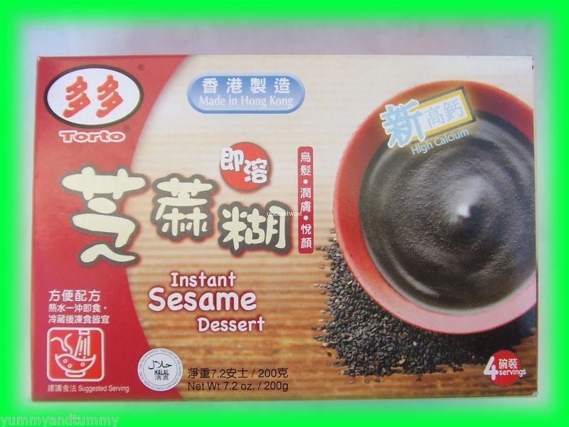 TORTO INSTANT SESAME DESSERT   HIGH CALCIUM   US SELLER  