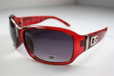 NEW WOMENS DG EYEWEAR FASHION SUNGLASSES HOT RED 26347  