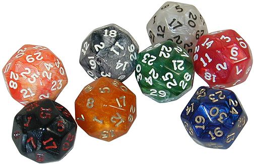 Game Dice 2 LB Chessex Bag AD&D & RPG+Free 30 Sided  