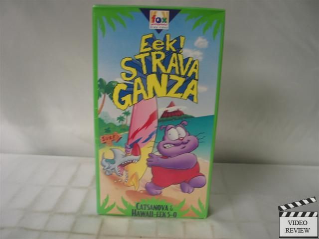 Eek Strava Ganza   Catsanova & Hawaii Eek 5 0 VHS  