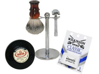 RoyalShaves Beginner Double Edge Razor Set