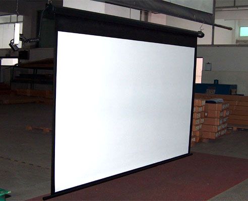 electric motorized projection screen nominal diagonal 120 72 x 96