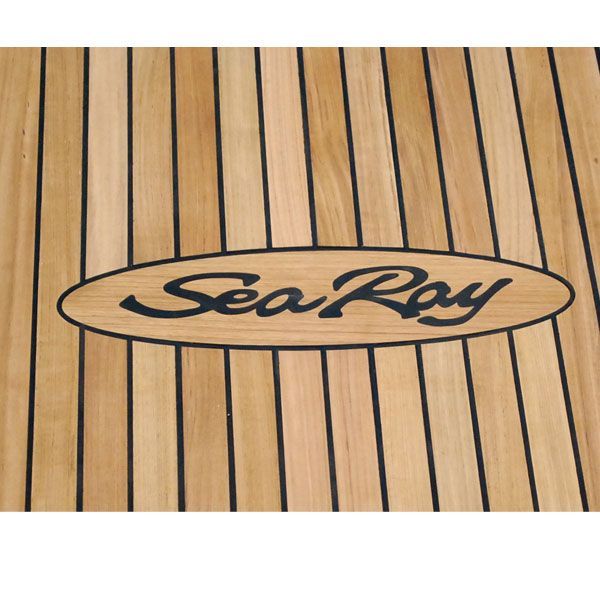 SEA RAY 2008 COCKPIT 290AJ TEAK BOARDS BOAT FLOORING  