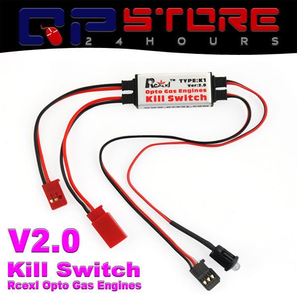 Brand NEW Rcxel Kill Switch for RC Plane Gas Engine  