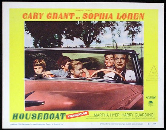 Houseboat (1958) Directed by Melville Shavelson. Starring Cary Grant 