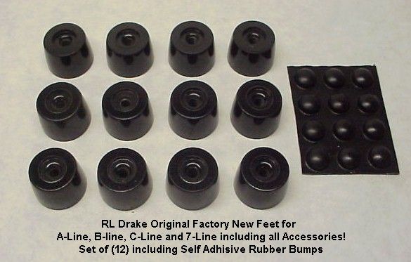 RL Drake Original Feet for all Radios & Accessories 12  