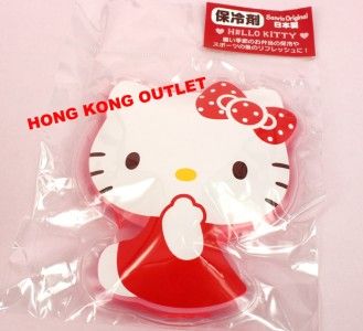 Hello Kitty Bento Lunch Box / Bag Ice Pack Sanrio F9a  