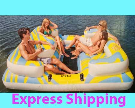   Inflatable Lake Float Pool Water River Raft Party Tube New  