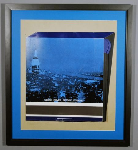 Joe Tilson Rainbow Grill FRAMED in Black 1965 POP ART  