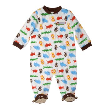 NEW Carters Jungle Monkey Sleep & Play~Preemie  