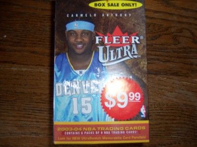   ULTRA UNOPENED BASKETBALL 6 PACK BLASTER BOX LEBRON JAMES WADE  