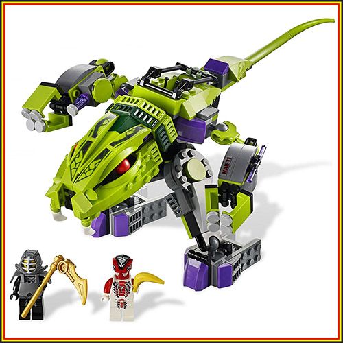 LEGO NINJAGO 9455 Fangpyre Mech sets Kendo Cole ninja minifigures 