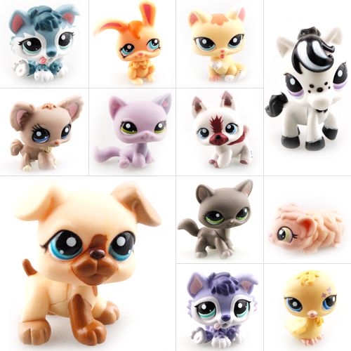 Loose Littlest Pet Shop Figures Child Collection Magnet  