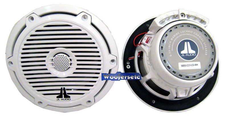 M650 CCX JL AUDIO 6.5 MARINE COAXIAL SPEAKERS NEW 2WAY  