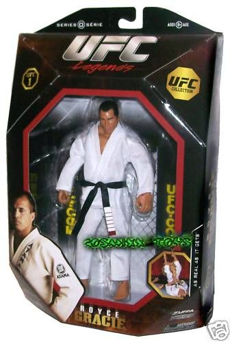 UFC COLLECTION MIX MARTIAL ARTS ROYCE GRACIE JAKKS  