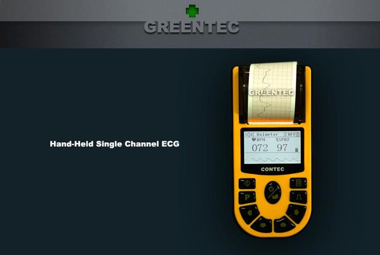   Channel ECG with 6 Language versions available with thermal paper