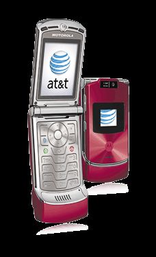 NEW MOTOROLA 3G RAZR V3XX FIRE RED AT&T CELL PHONE 723755935044  