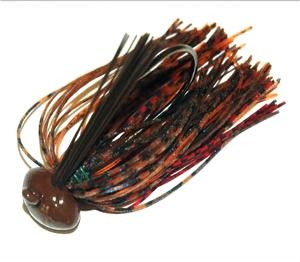 New 1/2oz Football Head Bass Jig Mustad 4/0 Hook  