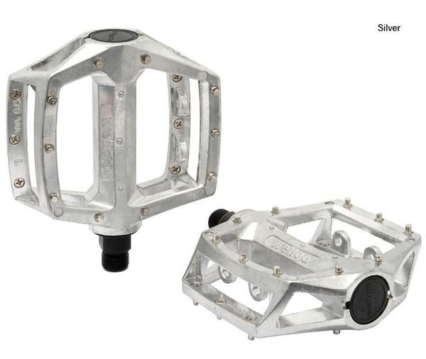 WELLGO Alloy BMX Mountain Bike Pedals Silver  