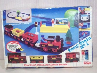 Tomy Train No. 1 The First Train For Little Hands 1988  