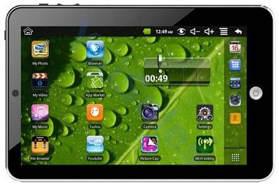   4GB Google Android 2.2 OS Tablet PC Touchscreen WiFi WM8650  