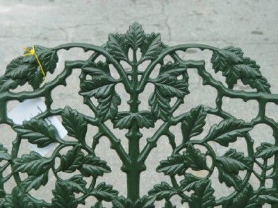 CAST IRON VICTORIAN RAMS HEAD GARDEN BENCH 10S13  