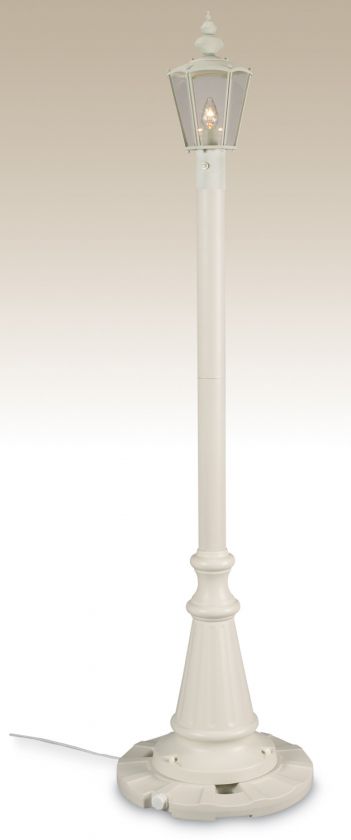 Outdoor Patio 80 Inch Tall Single Lantern Post Lighting  