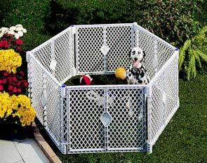 North States Pet Yard XT Portable Dog Playpen NS8669P  