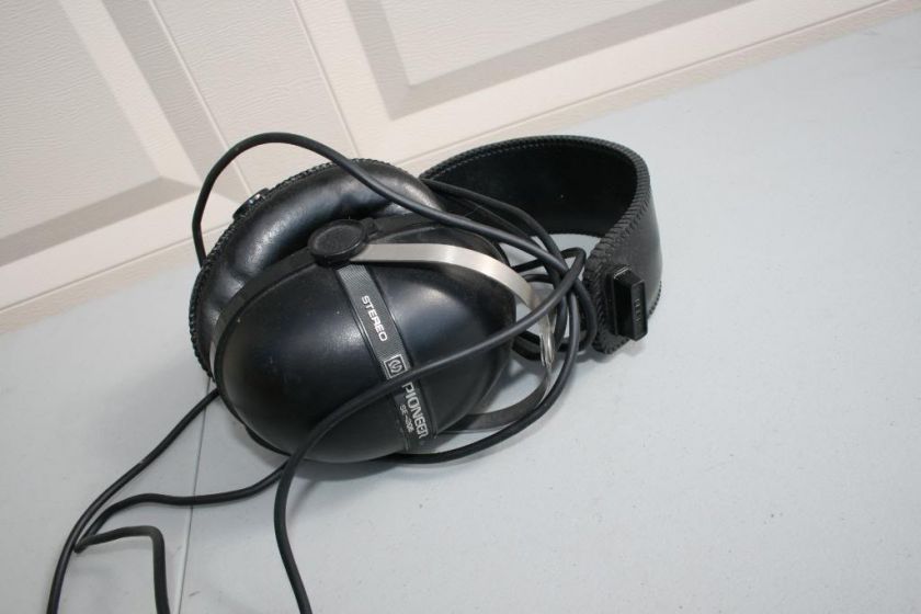 PIONEER SE 205 Vtg Stereo Black HEADPHONES  