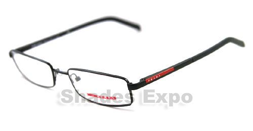 PRADA EYEGLASSES SPORT RX VPS 52A BLACK VPS52A 1BO 101  