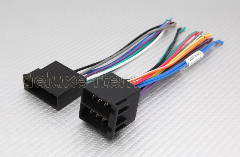 Car Stereo Radio Power Wire Wiring Harness Adapter for VW Volkswagen 