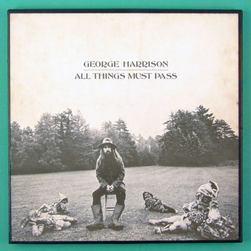 LP GEORGE HARRISON ALL THINGS MUST PASS THE BEATLES US  