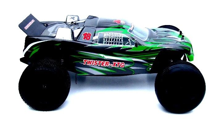   RC Truck Twister XTG 1/10 Scale Remote Radio Control Buggy Car  