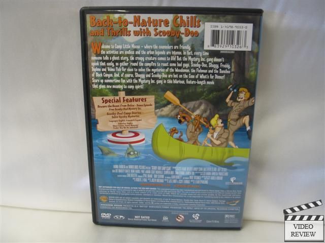 Scooby Doo Camp Scare (DVD, 2010) 883929103263  