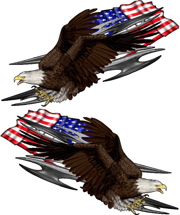 Eagle Strike Auto Graphic Semi Truck Decal Graphics  