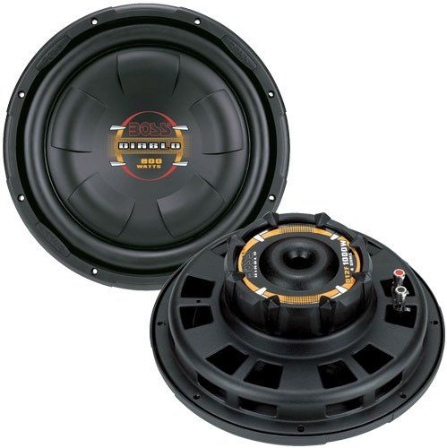 BOSS D10F 10 800W Shallow Slim Car Audio Subwoofer  