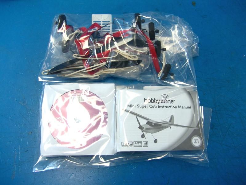 HobbyZone Mini Super Cub PARTS LOT Electric R/C RC Airplane FM HBZ4800 