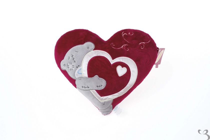 NEW Me To You Tatty Teddy Bear Appliqué Red Heart Love Valentine 