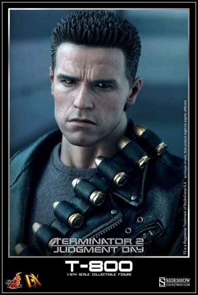 Hot Toys 1/6 DX10 Terminator T2 T800 T 800 Judgment Day Arnold 