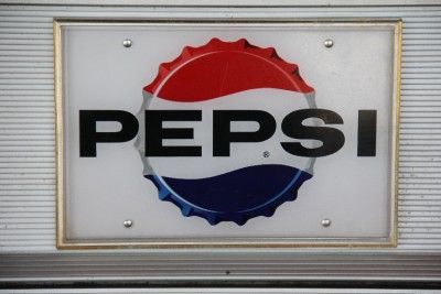 RARE Vintage 15 cent 60s Pepsi Soda Vending Machine  