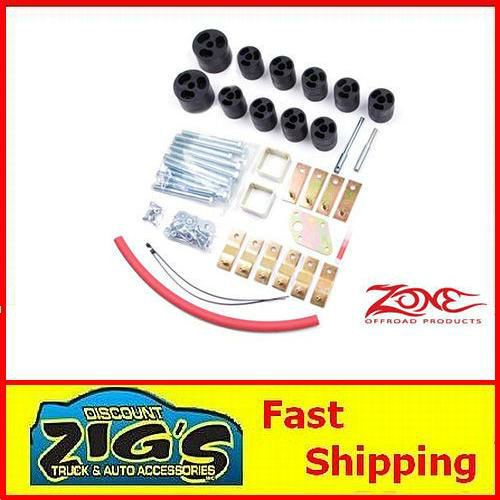 Zone 2 Body Lift Kit for 1987 1995 Jeep YJ Wrangler Auto 4WD  